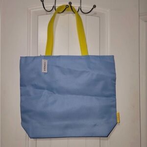 New Chic Blue and Yellow Tote Bag